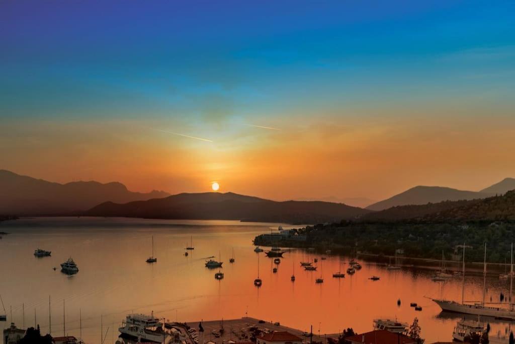 Villa Euphoria, Poros - Greece Poros Town エクステリア 写真