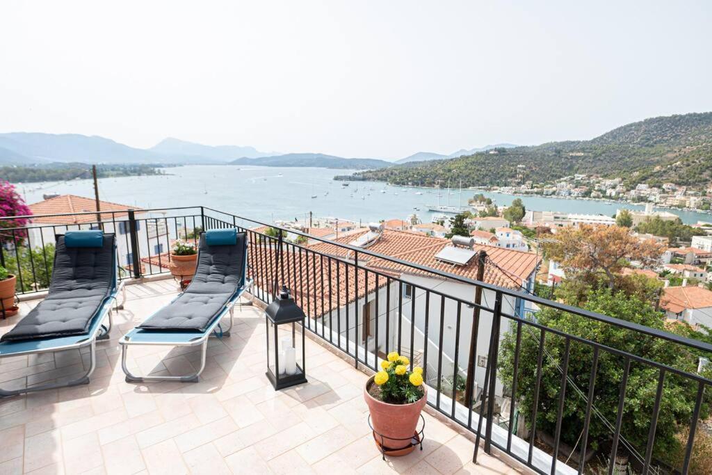 Villa Euphoria, Poros - Greece Poros Town エクステリア 写真